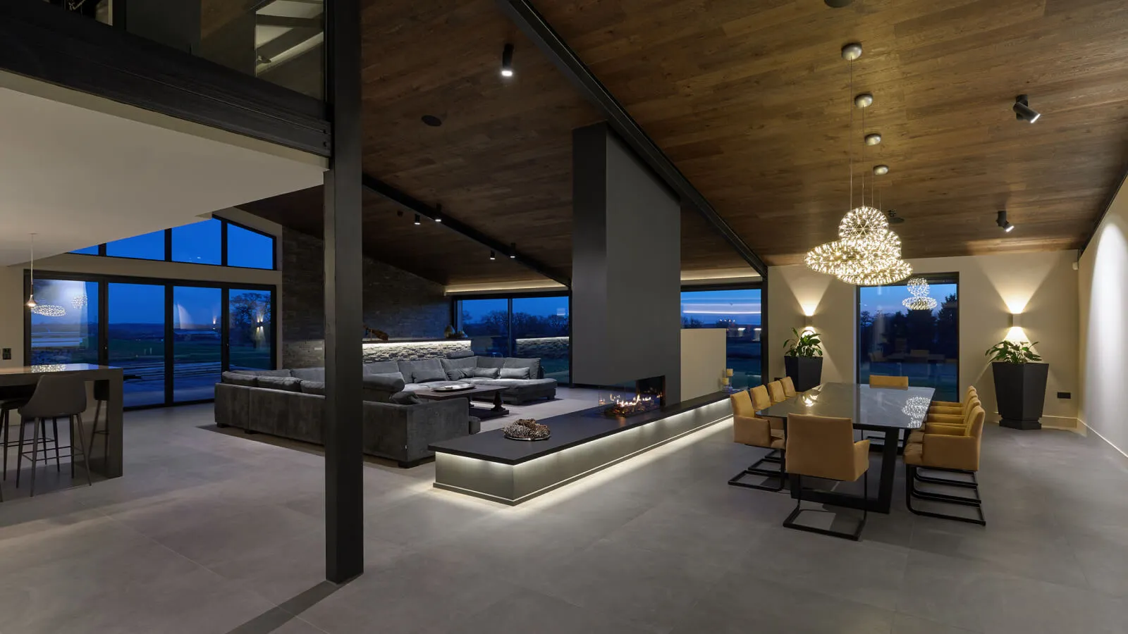 فضای لوکس در ساختمان