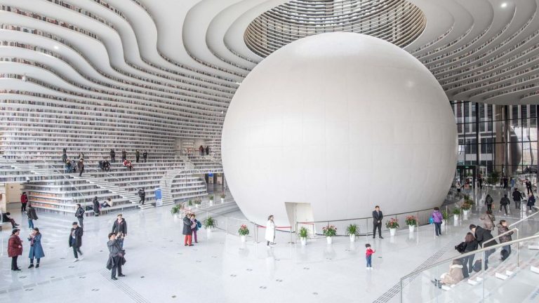 Tianjin Binhai Library, China